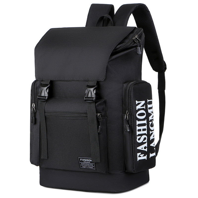 Herren-Rucksack aus Canvas, bis 16-Zoll-Laptop, atmungsaktiv