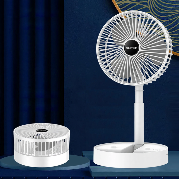 Tragbarer Handventilator mit Akku, 3 Stufen