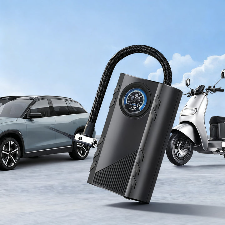 Tragbare Luftpumpe 12V für Autoreifen