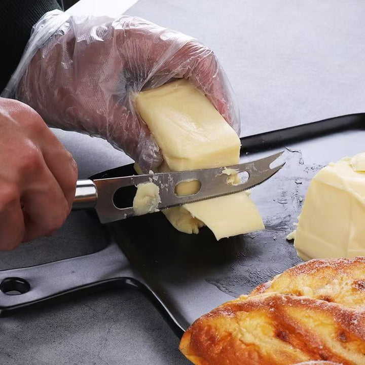 Pizzaschneider und Kuchenheber aus Edelstahl