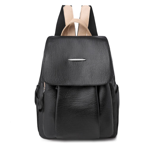 PU-Rucksack, Uni-Farbe, geschäftlich und casual
