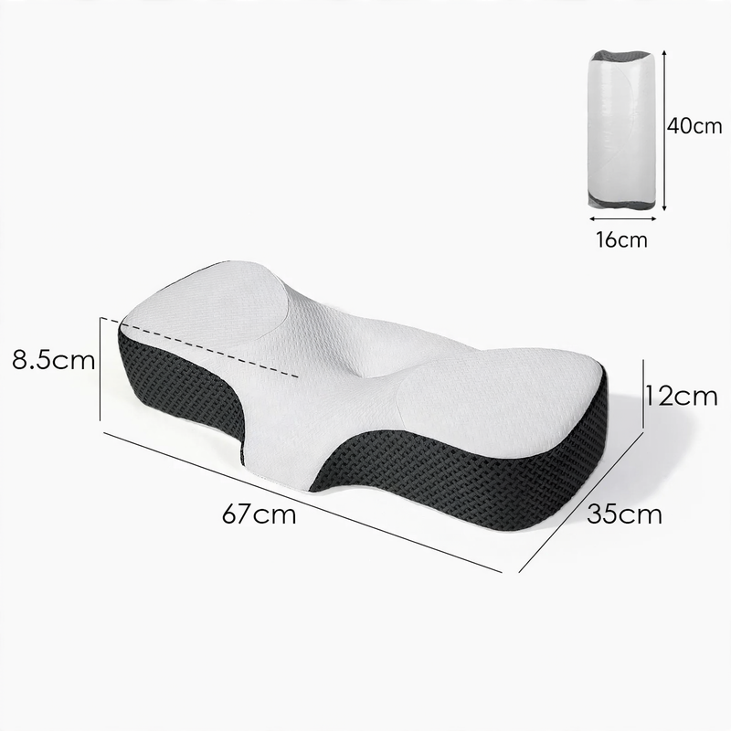 Ergonomisches Nackenkissen, Memory-Schaum