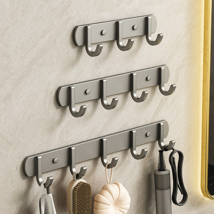 Starke Aluminium-Wandhaken mit Klebepads