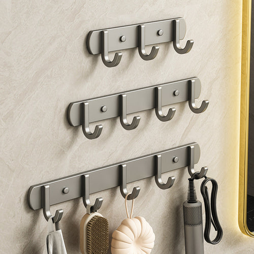 Starke Aluminium-Wandhaken mit Klebepads