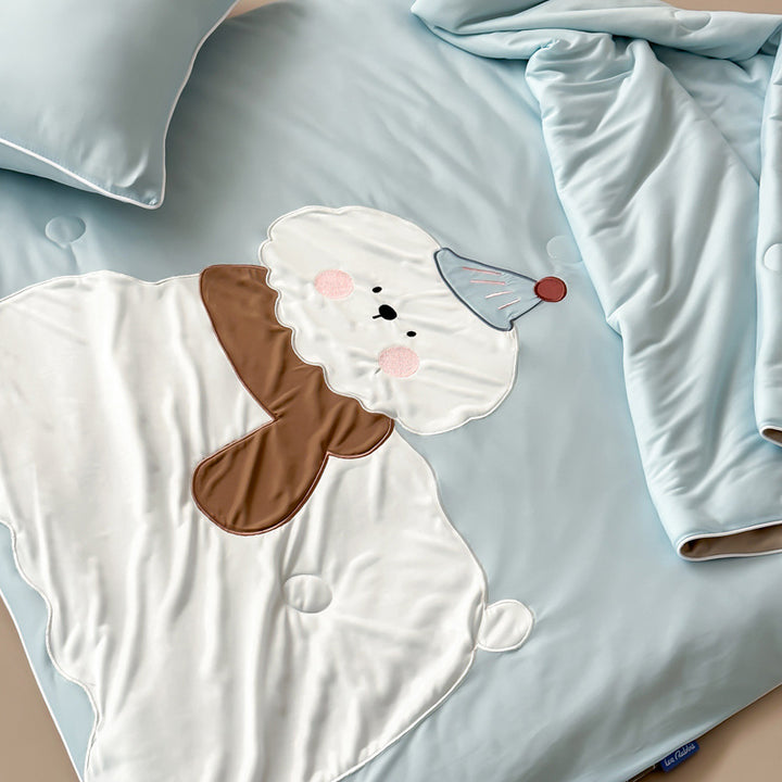 Sommerdecke mit Kühleffekt, Cartoon-Design, waschbar