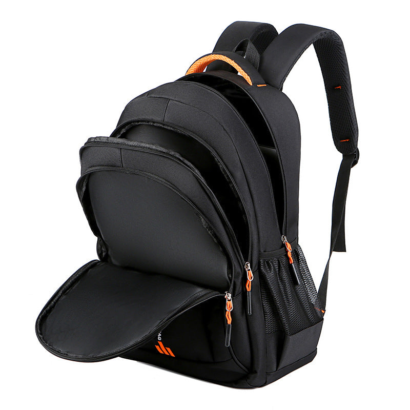 Nylon-Rucksack, 36–55 L, atmungsaktiv
