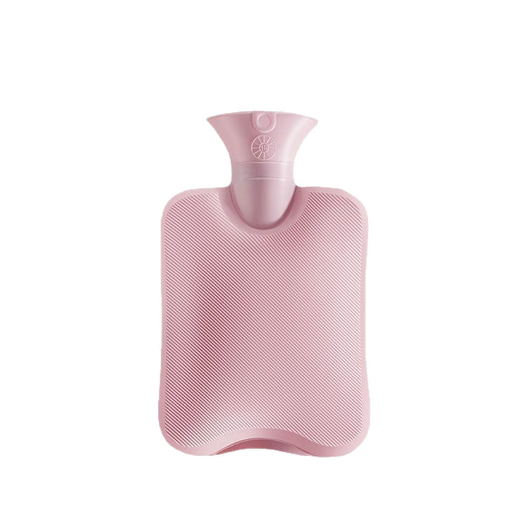 Wärmflasche mit Plüschbezug, 1000–2000 ml