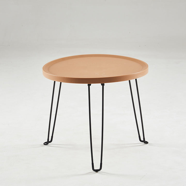 Klappbarer Beistelltisch, rund, Ø 45,5 × 40 cm, Modell H-262
