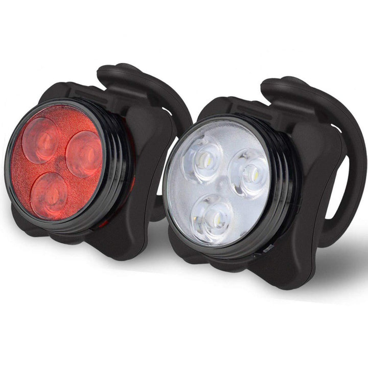 Fahrrad-Lichtset, COB-Rücklicht, USB-aufladbar