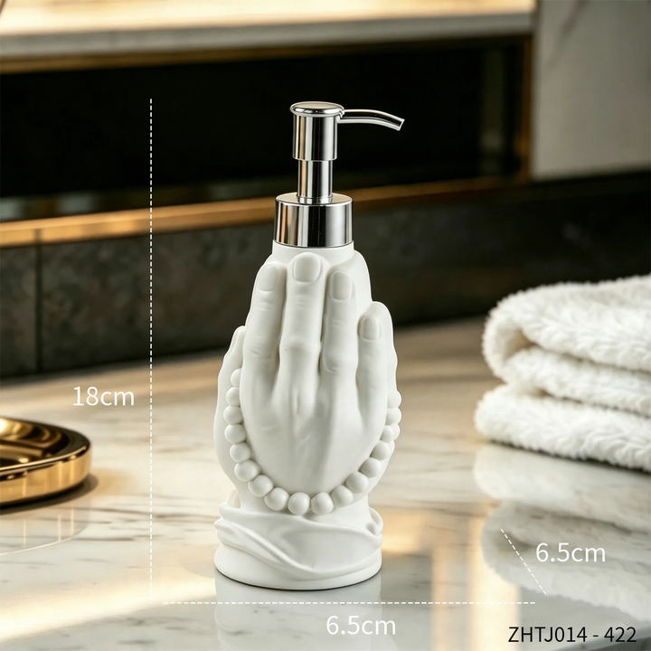 Seifenspender Buddha-Hand-Design