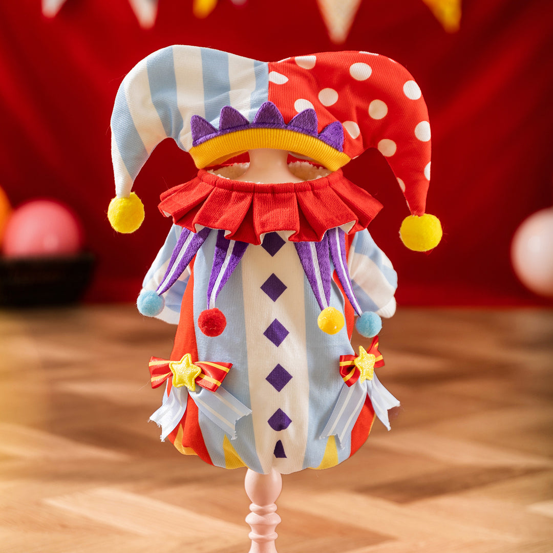 Haustier-Clown-Kostüm, wattiert, Herbst/Winter