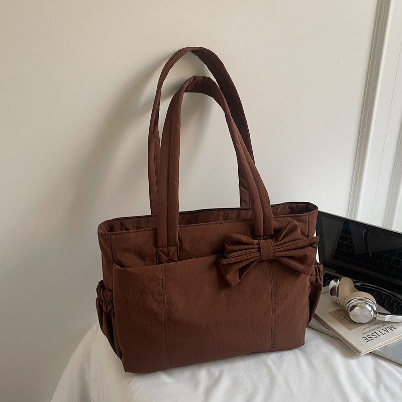 Schultertasche aus Baumwolle, Tote-Stil