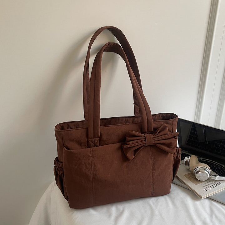 Schultertasche aus Baumwolle, Tote-Stil
