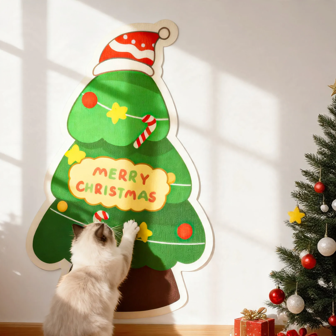 Weihnachts-Kratzbrett für Katzen, 50×80 cm