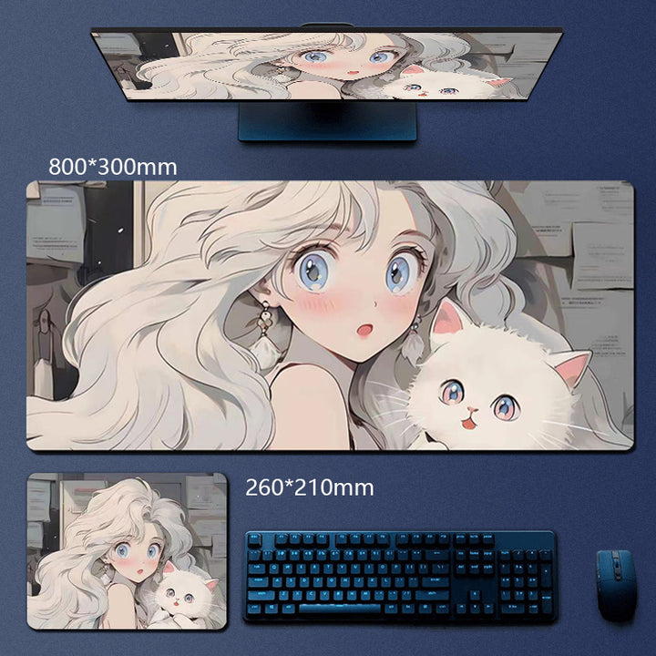 XXL Gaming-Mousepad mit Anime-Design