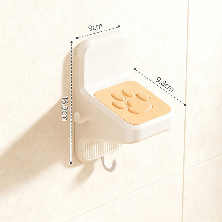 Wandmontierter Fußtreter für das Badezimmer