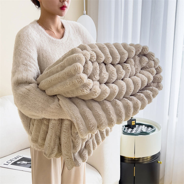 Fleecedecke aus Korallenfleece, 1500–2000 g