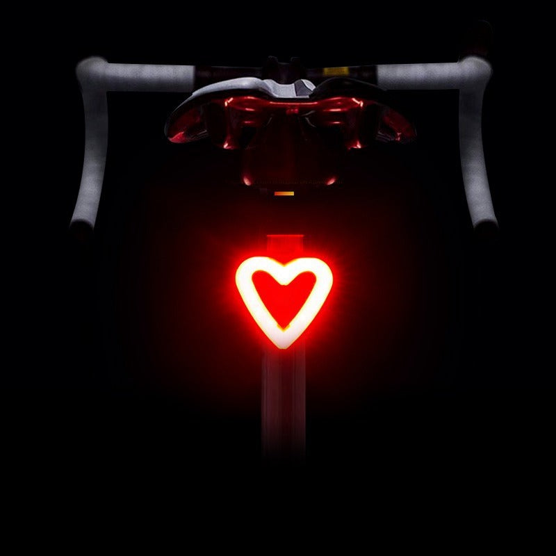 Fahrrad-Rücklicht mit Fließlicht-Effekt, USB-C