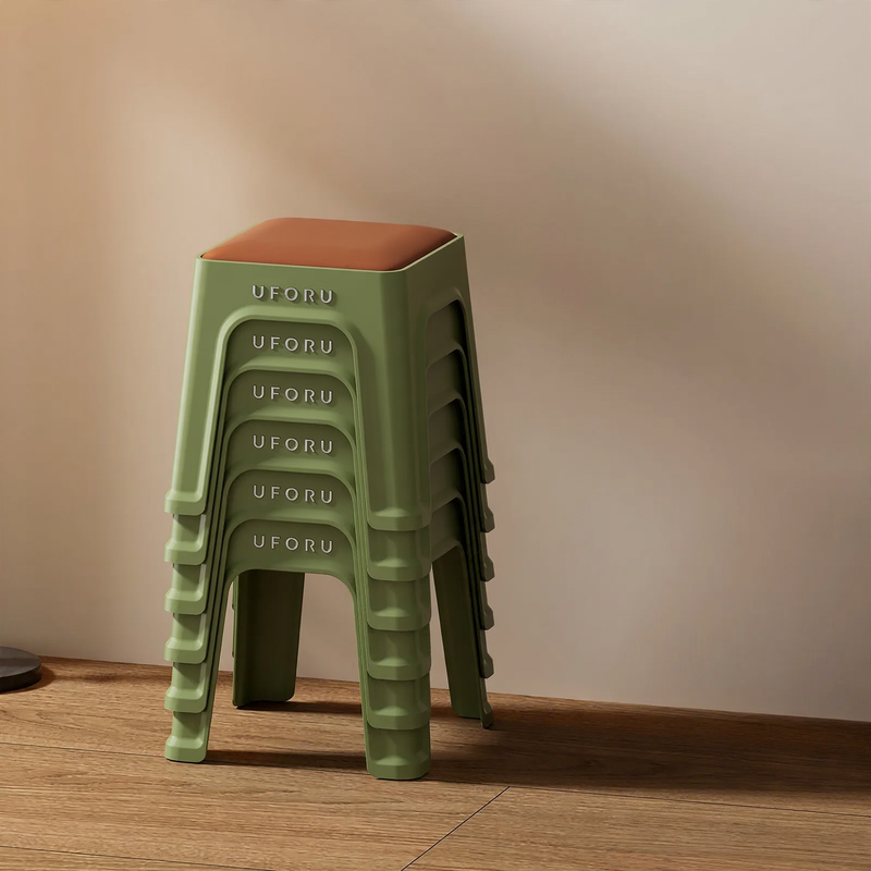 Kunststoffhocker stapelbar, verstärkt, Modell DA1408