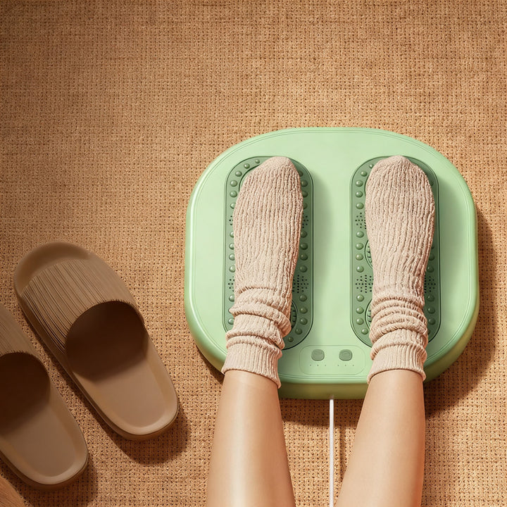 Elektrische Fußwärmematte mit Massage