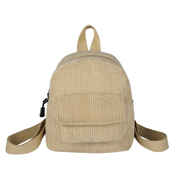 Rucksack aus Samt, kompakt und strapazierfähig