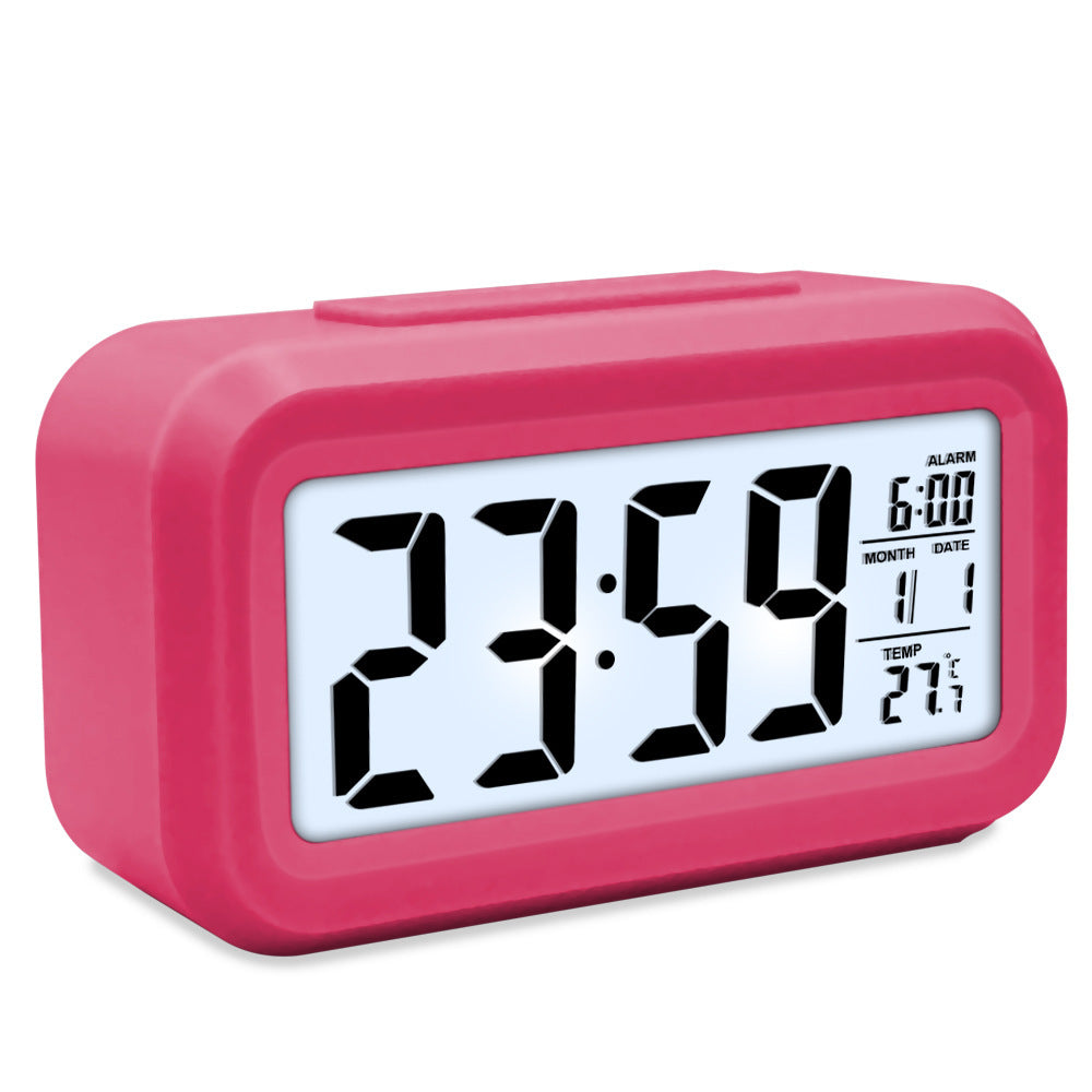 Digitale Wecker-Leuchte mit LED-Display