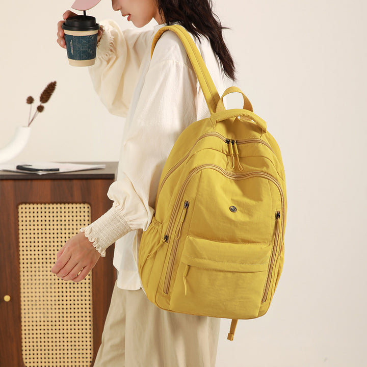 Nylon-Rucksack, rückenschonend, vielseitig