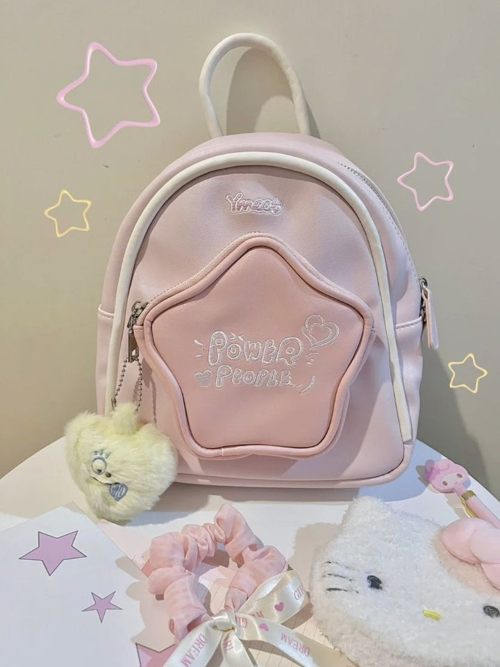 Mini-Rucksack mit Fünfsternen-Design