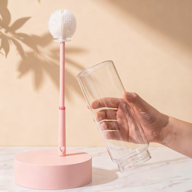 Silikon-Reinigungsbürste für Babyflaschen und Sauger