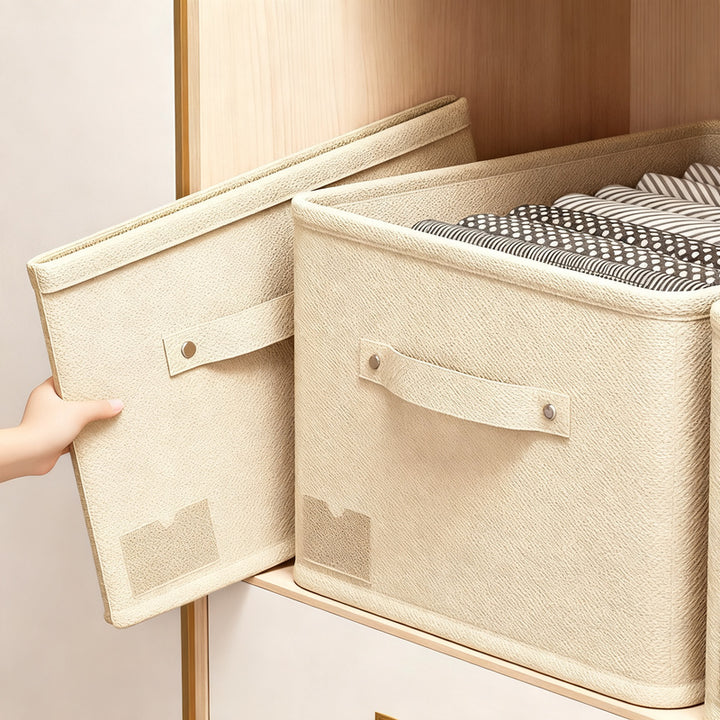 Stoff-Aufbewahrungsbox für Kleidung, faltbar