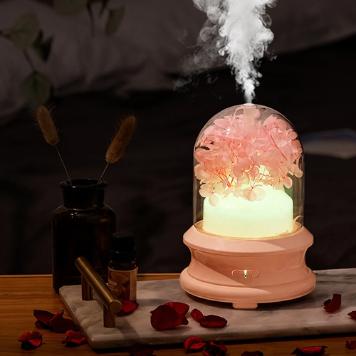 USB-Aroma-Diffuser mit LED-Licht, 100 ml