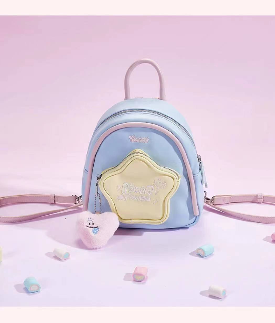 Mini-Rucksack mit Fünfsternen-Design