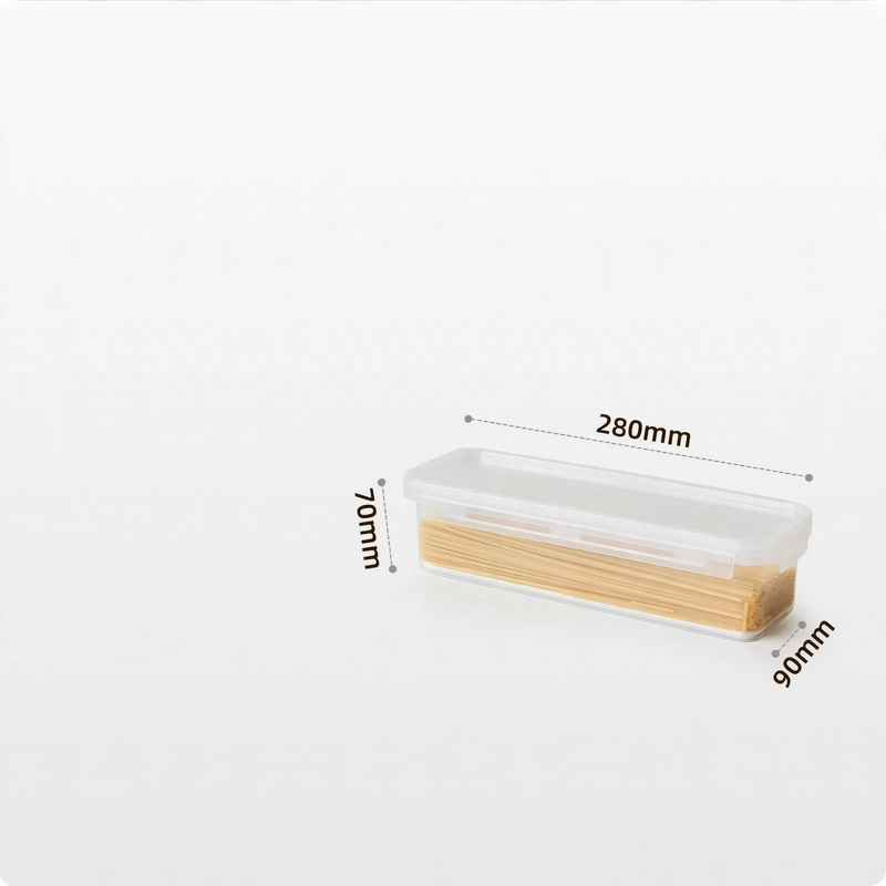 Frischhalteboxen aus Kunststoff, 200–900 ml