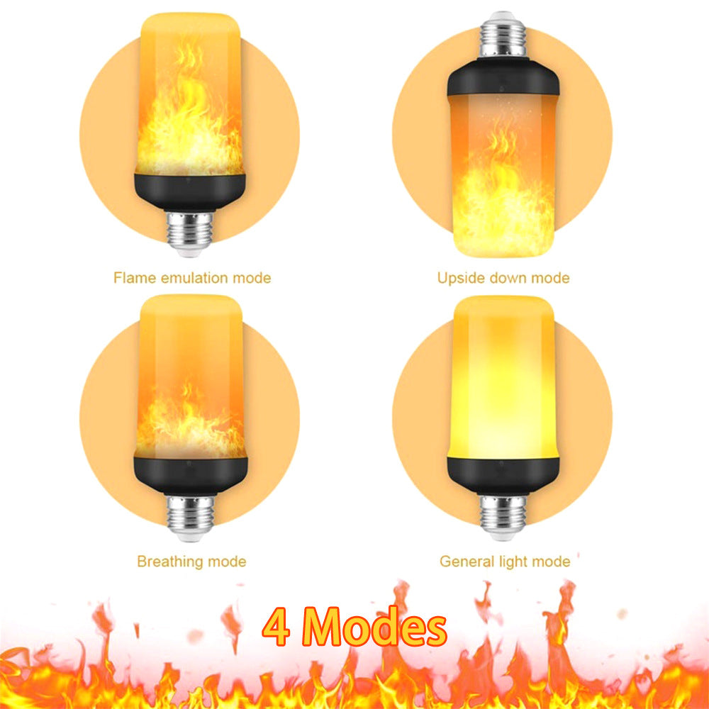 LED FLAME LIGHT PARTY LAMP - 4 MODI FEUER SIMULATION | Karnz