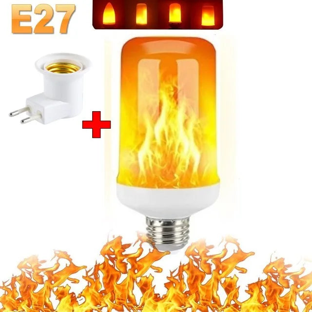 LED FLAME LIGHT PARTY LAMP - 4 MODI FEUER SIMULATION | Karnz
