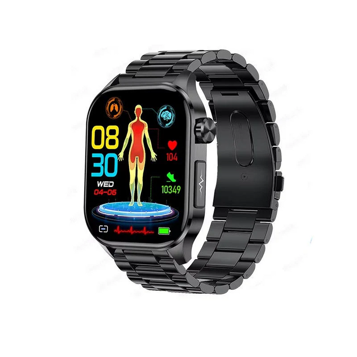 Smartwatch für Senioren zur Blutdruck- und Blutzuckerkontrolle