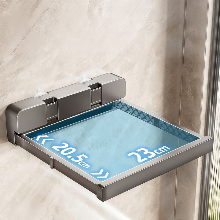 Wandregal für Waschbecken, klappbar
