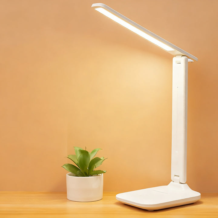 Klappbare LED-Schreibtischlampe mit USB-Anschluss
