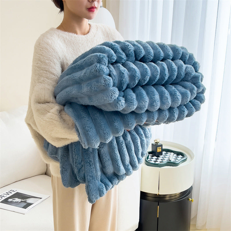 Fleecedecke aus Korallenfleece, 1500–2000 g