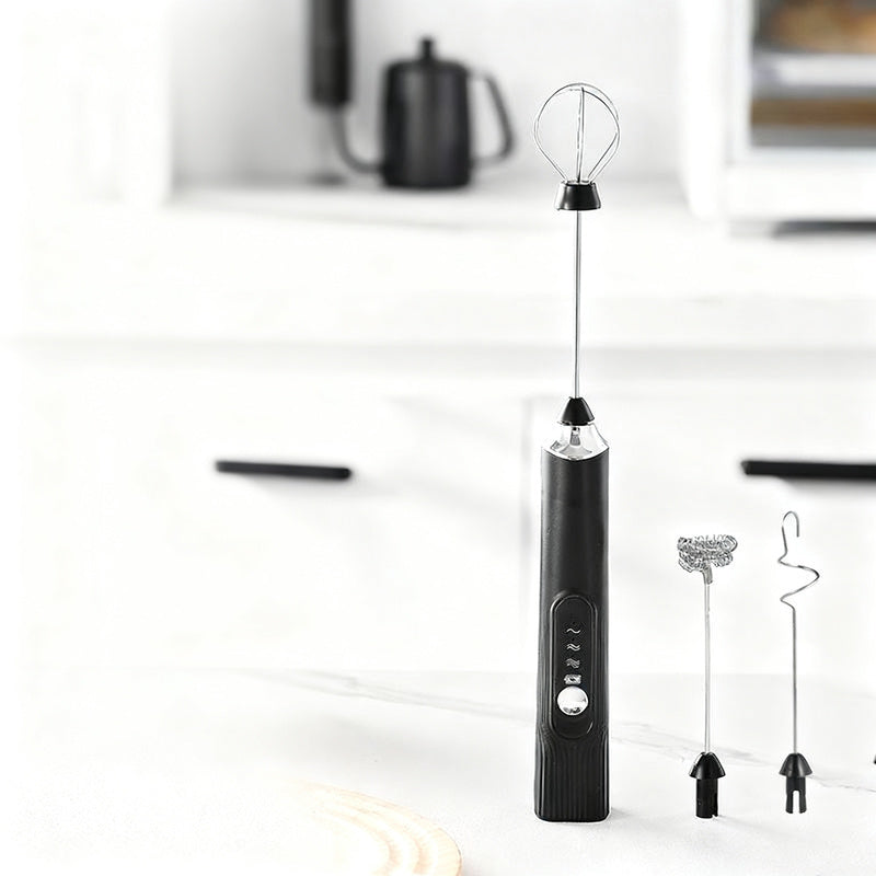 Elektrischer Milchaufschäumer, USB-C, mehrere Funktionen