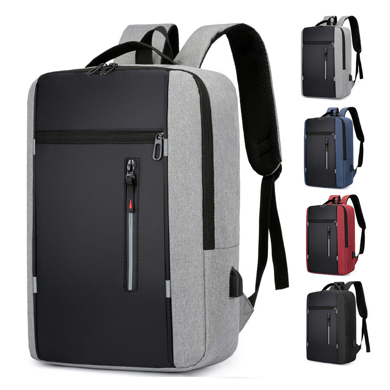 Rucksack 1327, Oxford-Gewebe, USB-Ladeanschluss