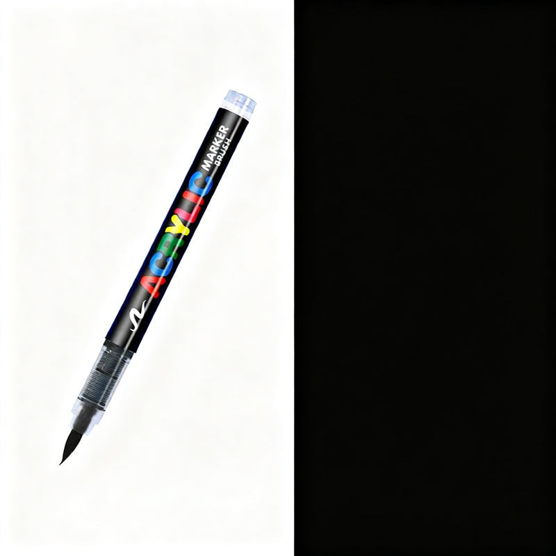 Acrylmarker-Set, 12–168 Farben, direkt befüllt