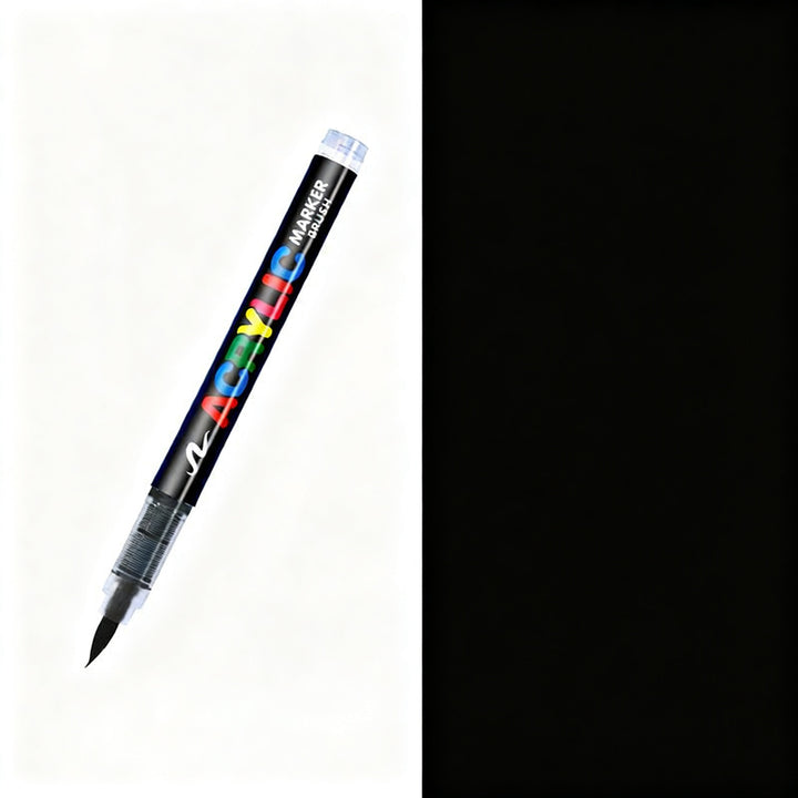 Acrylmarker-Set, 12–168 Farben, direkt befüllt