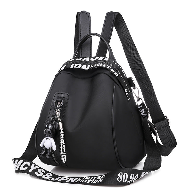 Baumwoll-Rucksack für Damen, vielseitig, Streetwear-Stil