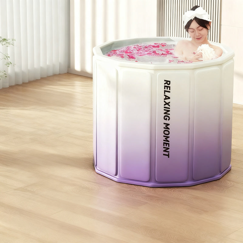 Faltbare Badewanne aus PVC für Erwachsene