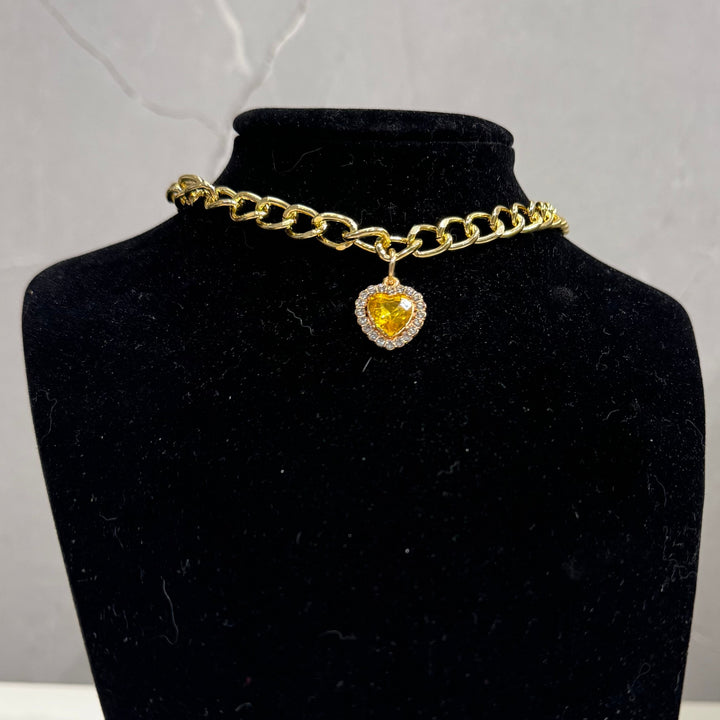 Halsband mit Kristallen und Perlen für Katzen und Hunde
