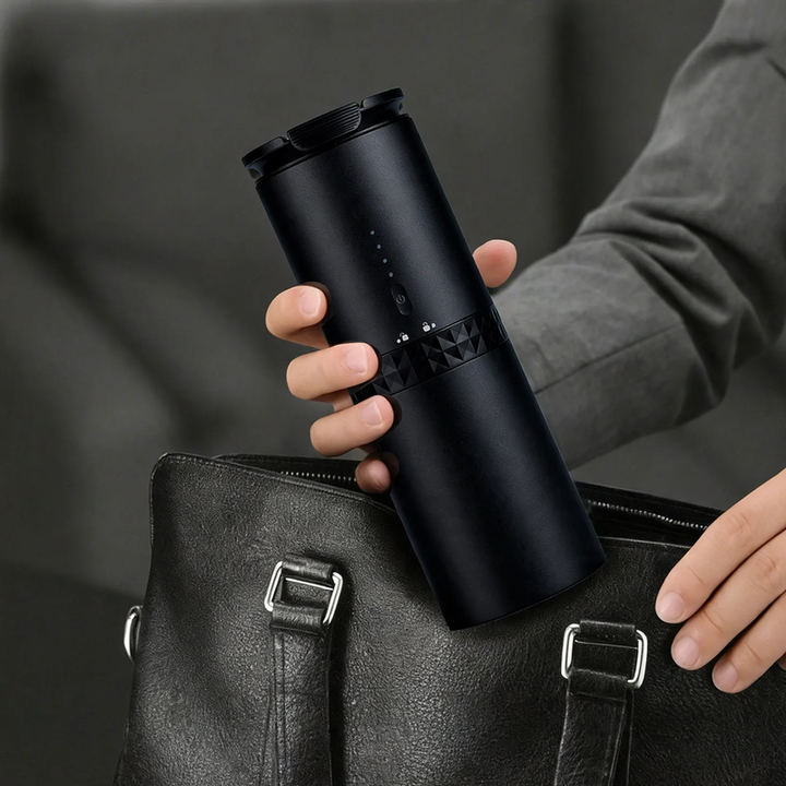 Elektrische Kaffeemühle aus Edelstahl