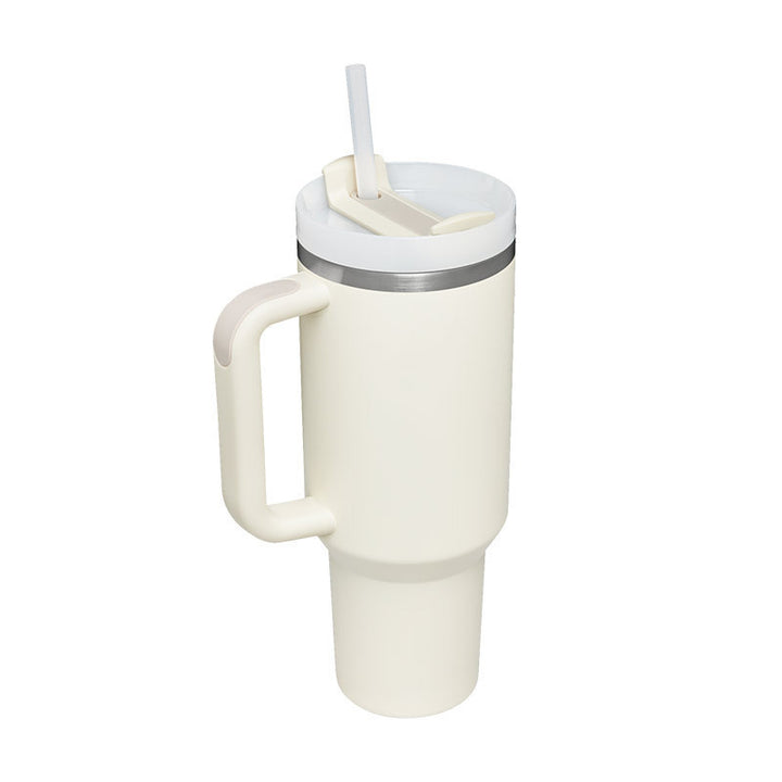 Isolierbecher 40oz mit Strohhalm und Henkel