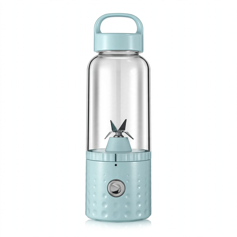 Tragbarer Entsafter mit vier Klingen, 401–600 ml