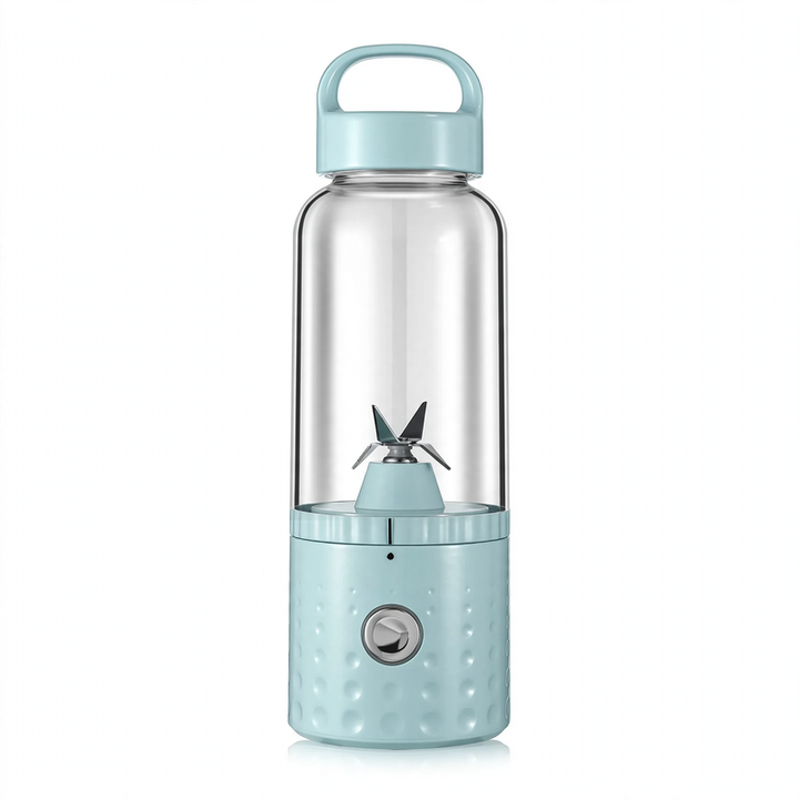 Tragbarer Entsafter mit vier Klingen, 401–600 ml